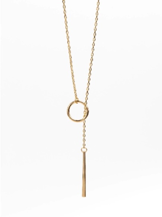 Nashelle Jewelry - Nashelle Gold Lariat Necklace NWT